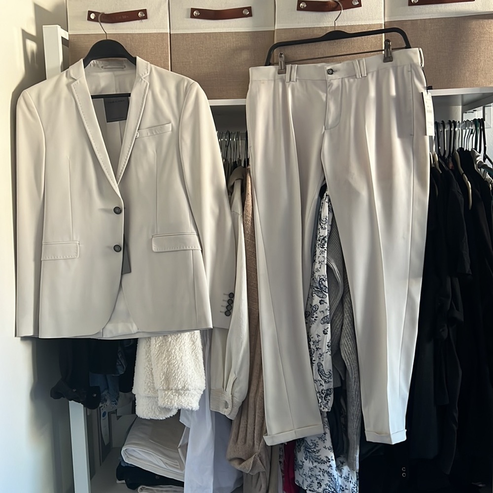 NWT Zara Mens Suit Set